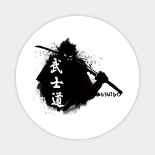 Bushido. Way of the Samurai Magnet